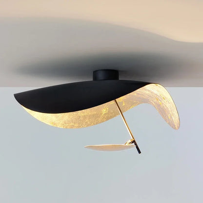 Creative flying hat LED ceiling lamp living room coffee shop hotel bedroom restaurant pendant chandelier indoor lighting decor