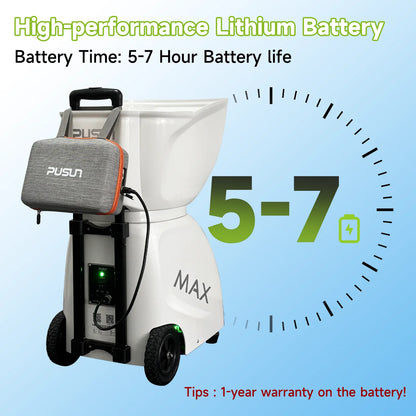 PT-MAXC Tennis Ball Machine for Professional Training, 145+Ball Capacity, App&Remote&iWatch Control,  Work for Padel