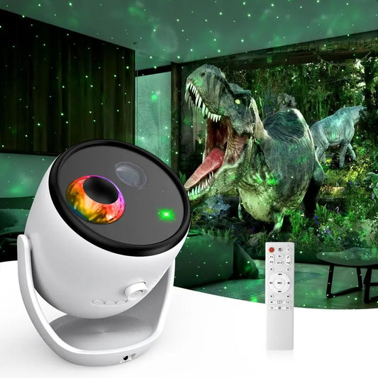 Galaxy Projector, Star Projector with 90 Dynamic Scenes, HD Planetarium Projector Night Light with Bluetooth Speaker for Room, C