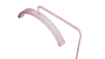 Fosoto LED Half-Moon Shaped Light Led Video Lash Light Floor Stand  Beauty Eyelash Tattoo Makeup