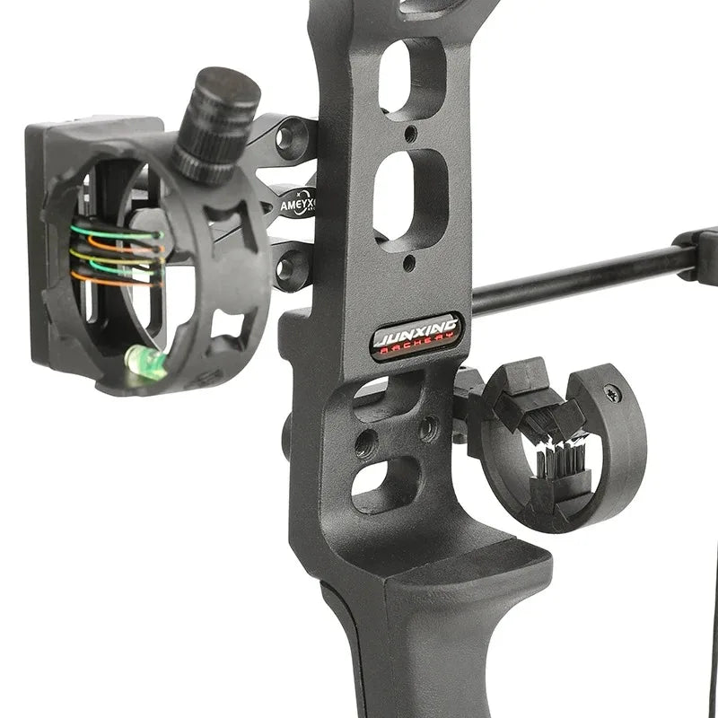 Compound Bow Complete Set 20-70lbs 320FPS 80% Let-off RH Full Archery Accessories for Outdoor Hunting Target Shooting