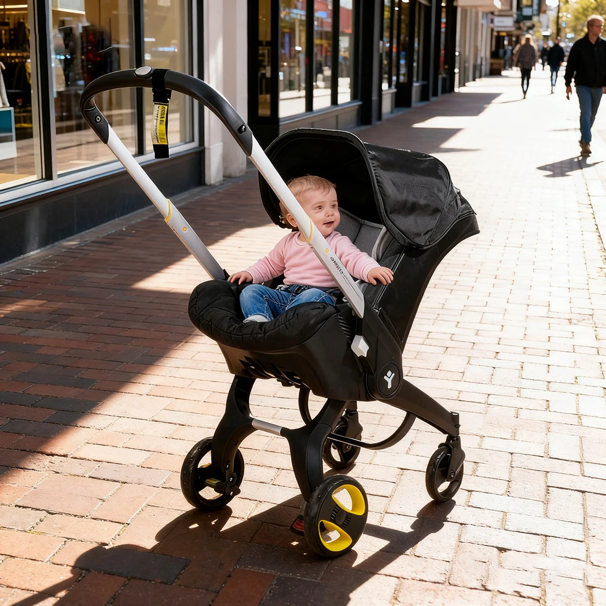 Portable newborn stroller, foldable baby stroller, outdoor camping vehicle, suitable for 0-3 years old, Christmas gifts