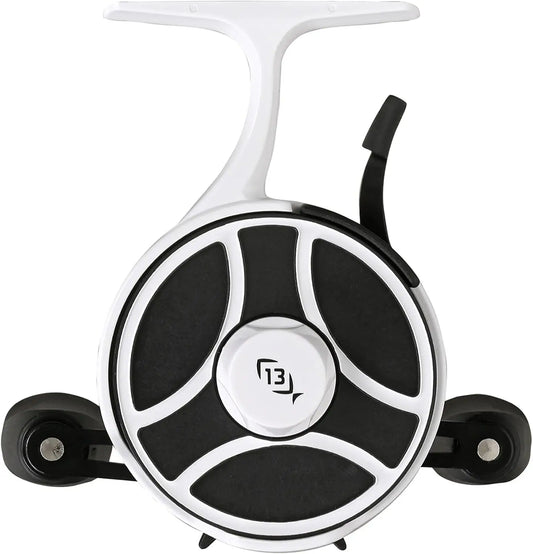 Inline Ice Fishing Reels with FreeFall Trigger System for Precise Depth Control and Durable Graphite Frame