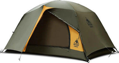Stella 4 Season Camping Tent Backpacking 2 Person Waterproof Lightweight Easy Setup Instant 3000mm Waterproof Rating Outdoor