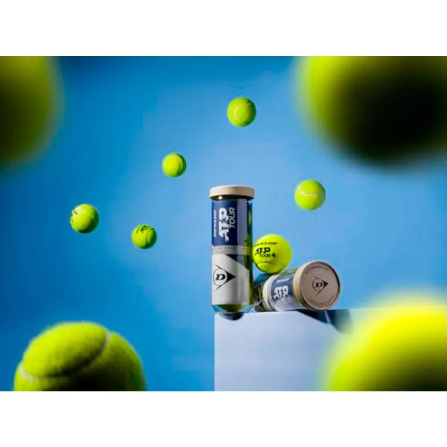 Dunlop Sports ATP Premium Tennis Balls - Case of 24 cans 72 Balls - Regular Duty and Extra Duty