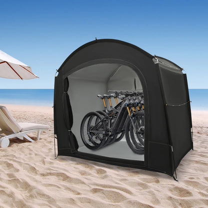 Bike Storage Tent, Travel Bike Storage Tent for 1-4 Bikes ,220x150x185cm Bike Storage Tent, Outdoor Bike Tent
