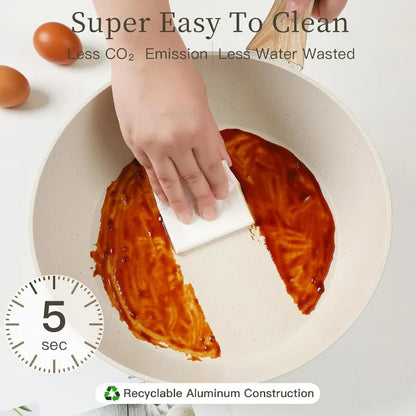 21PCS Pots and Pans Set Non Stick Cookware Set Nonstick with Cooking Set