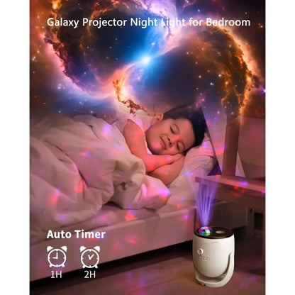 Galaxy Projector, Star Projector with 90 Dynamic Scenes, HD Planetarium Projector Night Light with Bluetooth Speaker for Room, C