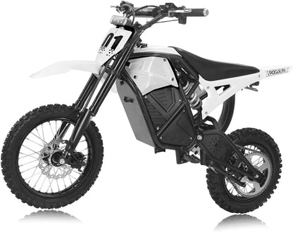Electric Dirt Bike for Teens and Adults, 3000W Electric Motorcycle, 14/12 in Wide Tires, 38 Mph Speed, Equipped with 48V 23AH
