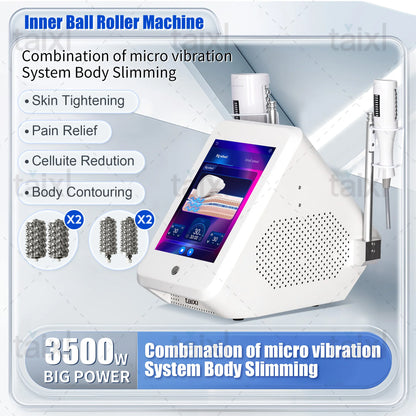 2 IN 1 EMStaixl NEW Muscle Relaxation Fat Removal Cellulite 5D Massage Roller Electromagnetic Muscle Building Training for Salon