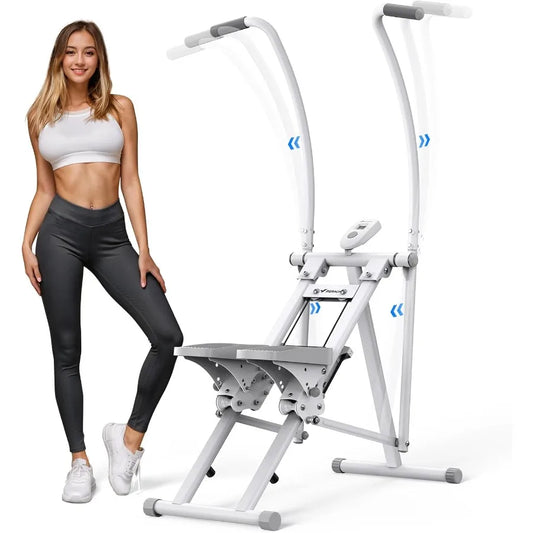Stair Stepper for Home Gym Exercise New Version Stairmaster for Full-Body Workout Compact Folding Stair Climber with Extended S
