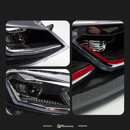 AKD Car Styling for VW Golf 7 LED Headlight 2013-2017 MK7 Headlights DRL Head Lamp Dynamic Signal Lens Automotive Accessories