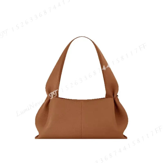 for Fashion Designer Bags for Women Handbags Lychee Pattern Shoulder Bag Luxury Soft Women's Bag Half Moon Bags Female Purses