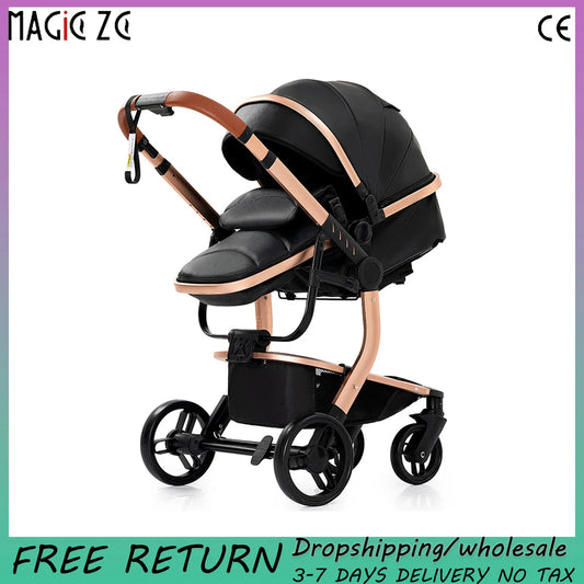Lightweight stroller Baby carriage Baby carriage baby pram carseat Foldable Stroller Newborn Stroller travel folding system