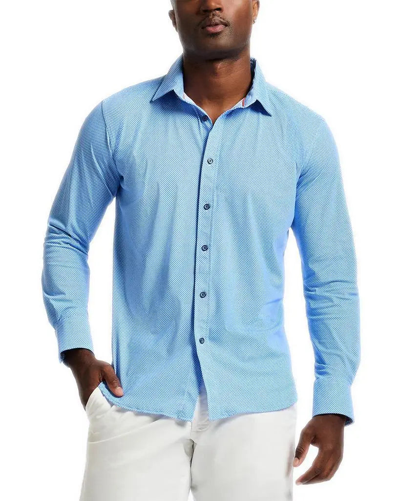 Robert Graham | Leros Textured Long Sleeve Button Front Shirt
