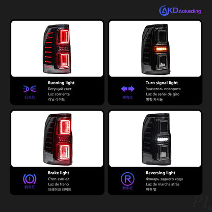 Car For Discovery 4 2005-2016 Discovery 3 Tail Lamp Led Fog Lights DRL Hella Tuning Light Car Accessories Tail Lights