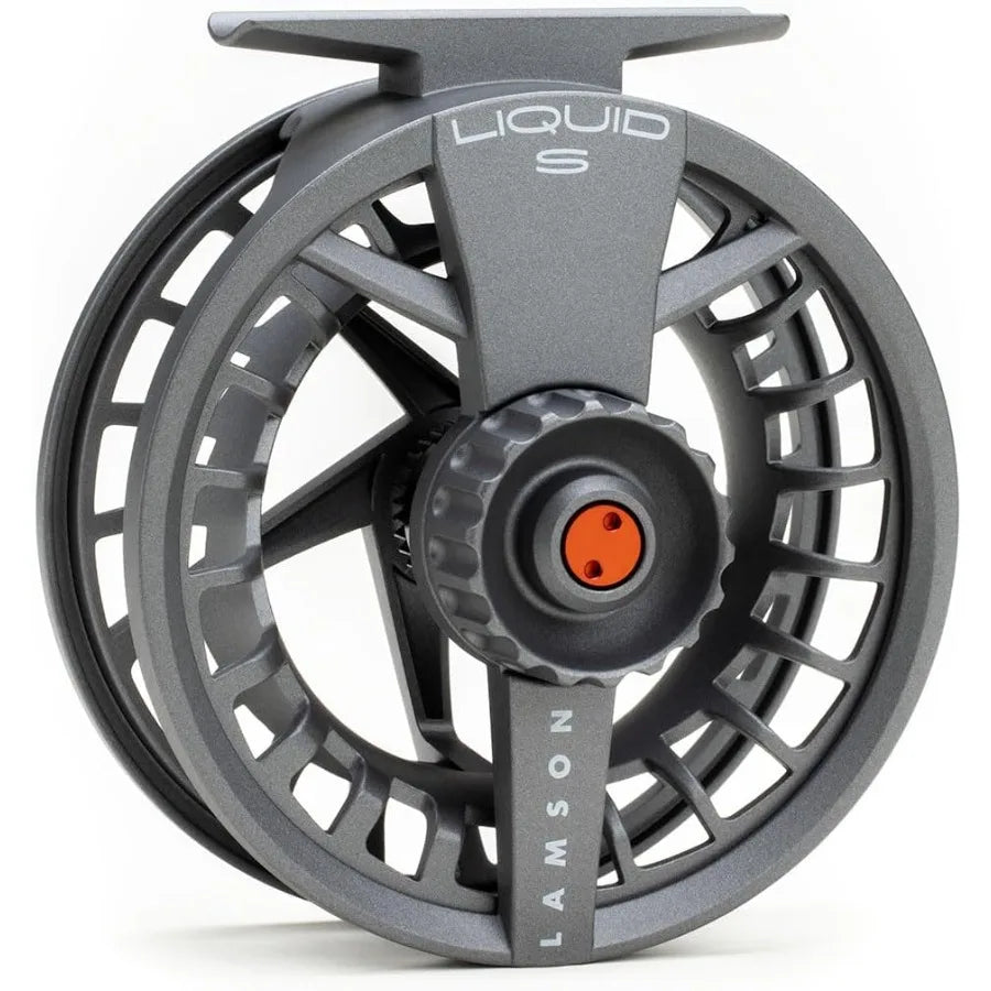 Liquid SSeries HD Fly Fishing Reels AllWater Performance Large Arbor Design with Powerful Sealed Drag System and Pressure Cast