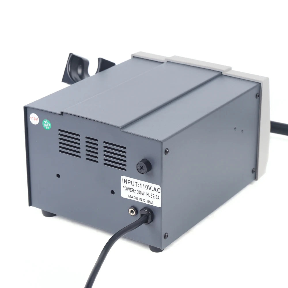 1000W Soldering Hot Air Heat Gun Hot Digital Display Air Rework Station Digital Display Quick Station 861DW Ac 110V