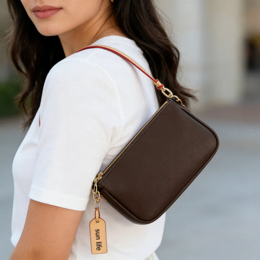 Stylish Women's Crossbody Bag - Fashionable Chain Strap Purse with Adjustable Shoulder Belt, Trendy Daily Clutch for Ladies