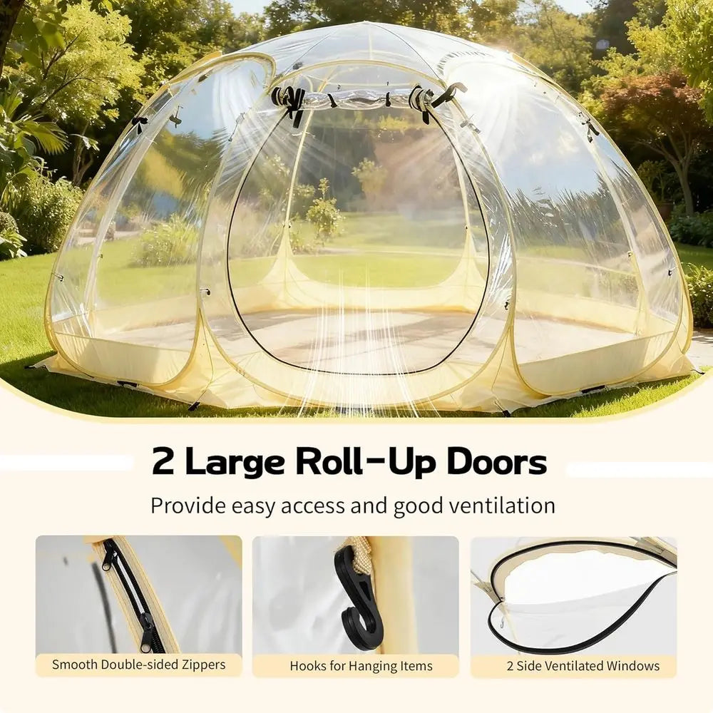 4-6 Person Bubble Igloo Tent for Outdoor Cold Weather