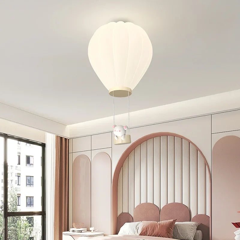 Modern Led Pumpkin Simple Bear Hot Balloon Ceiling Lamp for Child Bedroom Room Desks Home Decor Light Creative Cartoon Luminaire