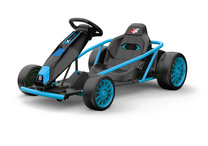 Ride On Go Kart for Kids, 24V 9Ah Battery 2x300W Motors MPH Fast Drifting Circling Car Electric Ride Toy Racing Toy for 8+ Years