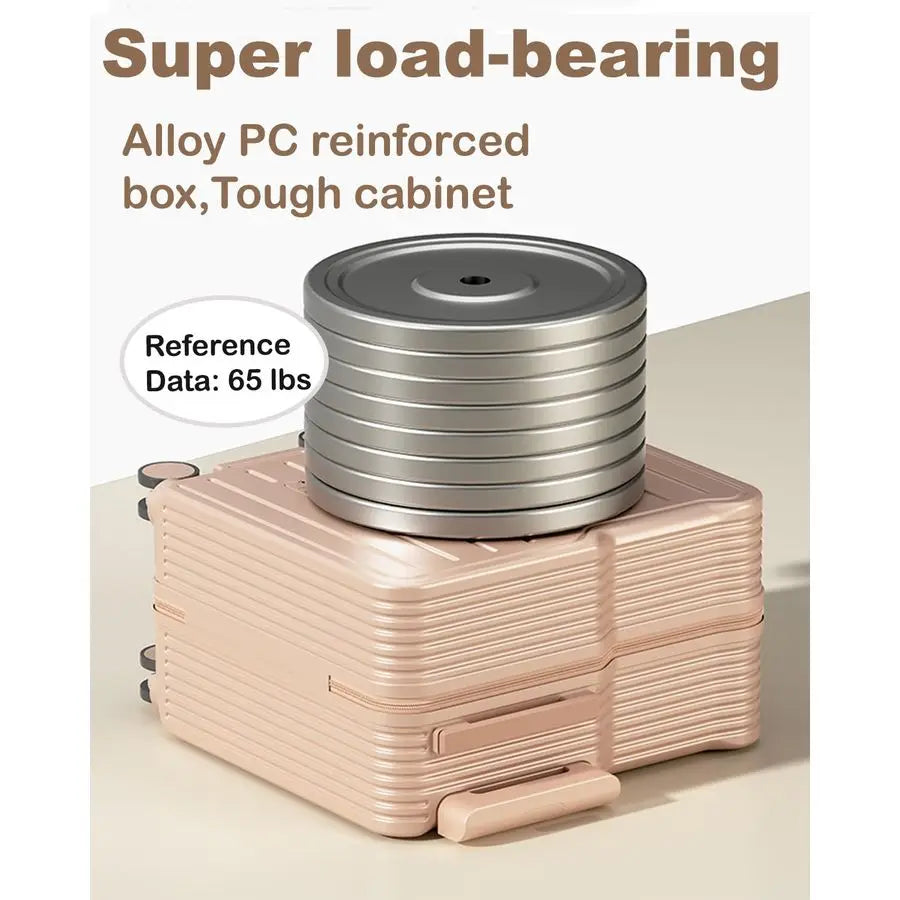 RideOn Suitcase for Kids, Kids Luggage with Spinner Wheels for Boys Girls Ride on Toddler Luggage Travel Rolling Ride on Suitcas