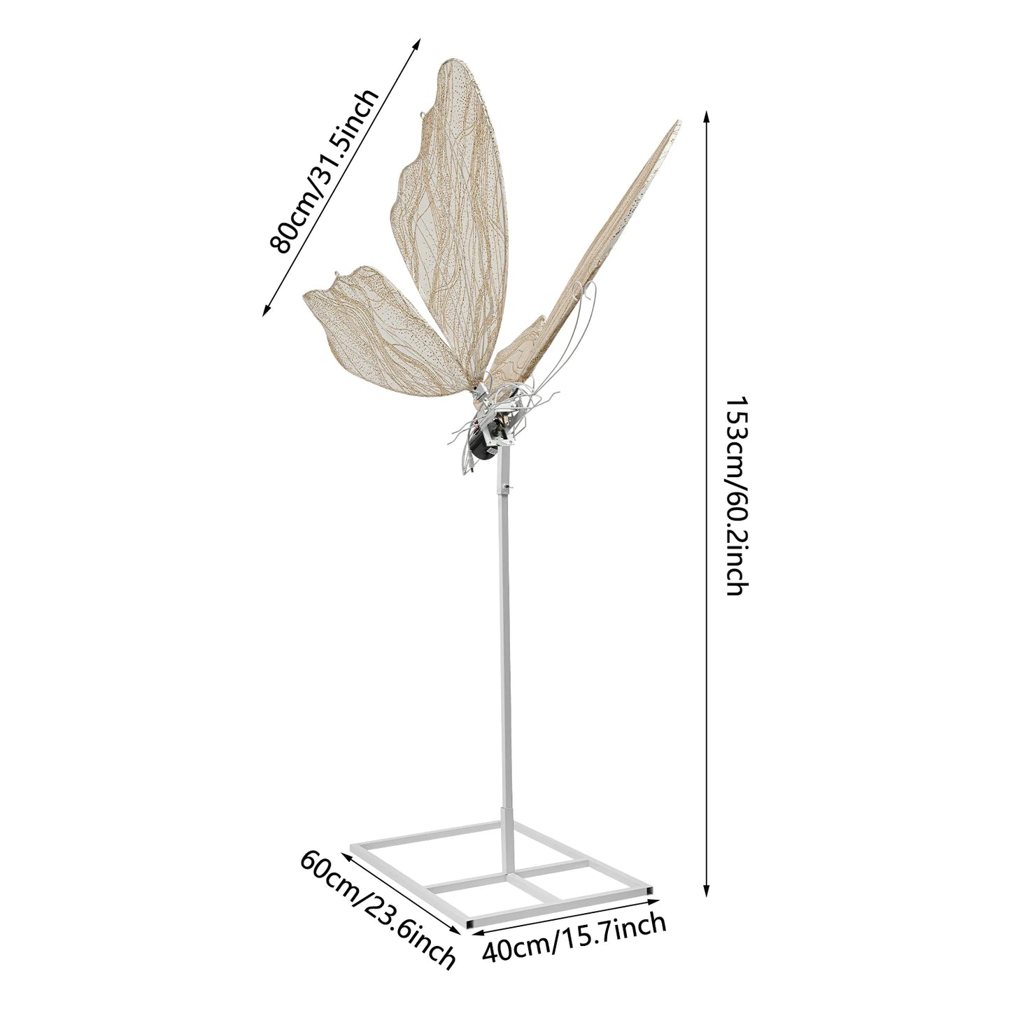 Floor Lamp Wedding Electric Butterfly Floor Lamp LED Standing Lamp Butterfly Floor Lamp