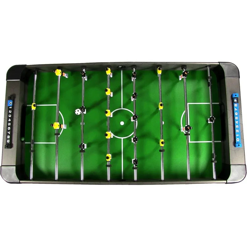 Sunnydaze 48-Inch Foosball Table for Home, Game Room with 2 Balls - Standard Size Soccer Tabletop