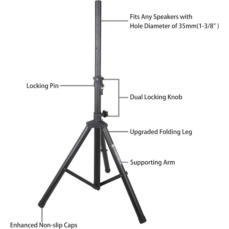 Party 12 12-Inch 1000 Watts 2-Way Powered PA Speaker System Combo Set with Bluetooth/USB Drive Read Function/SD Card Rea