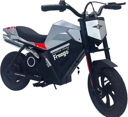 【2 Year Warranty】Freego K1 Kids Electric Dirt Bike Motorcycle 15.5MPH Speed 10 Miles Long-Range with Rear Motor EBike UL 2849