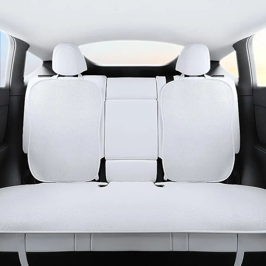 Car Seat Covers for Tesla Model Y Juniper 2025 20202024 Breathable Interior Seat Cushion Protector All Season Protection Without