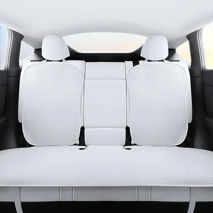 Car Seat Covers for Tesla Model Y Juniper 2025 20202024 Breathable Interior Seat Cushion Protector All Season Protection Without