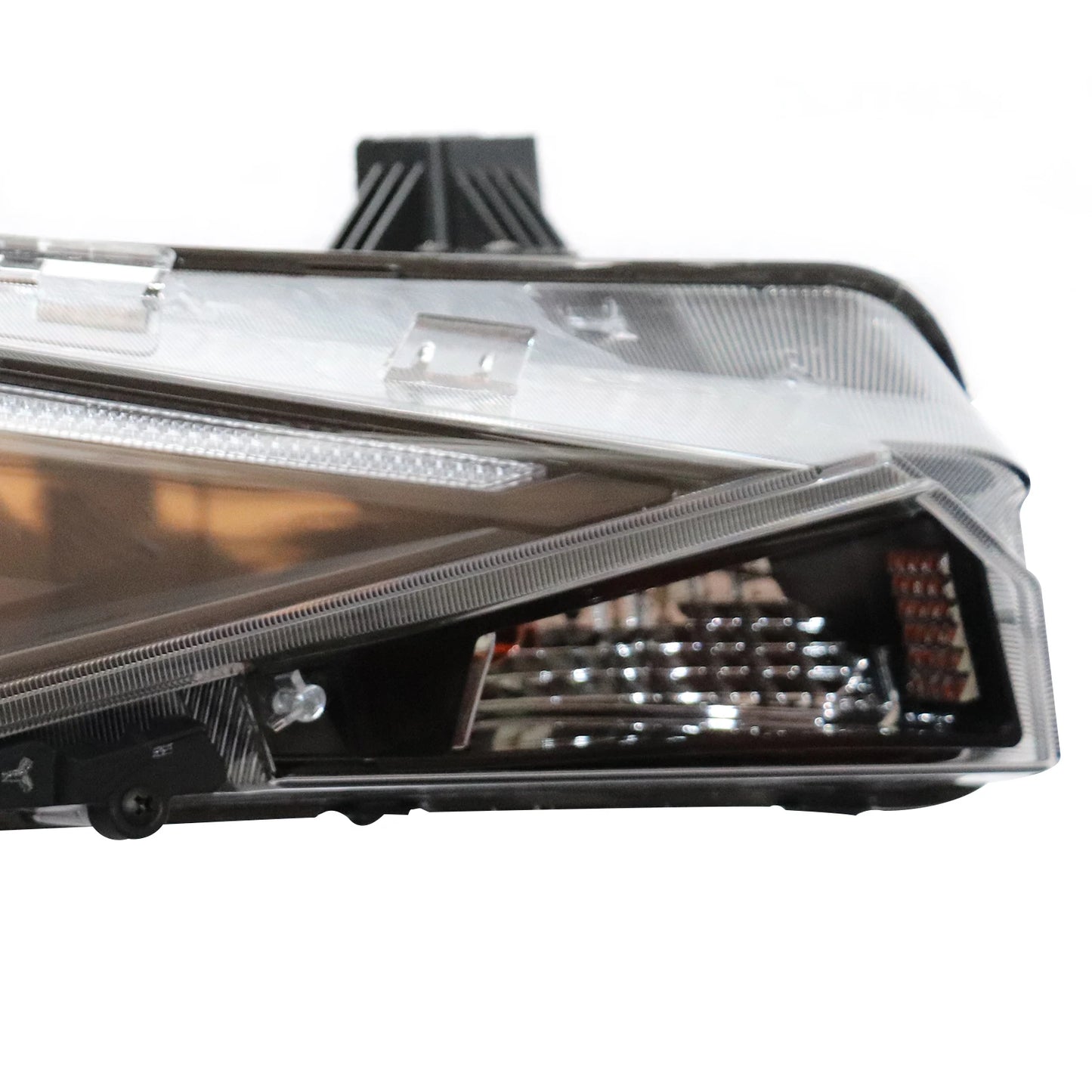 Front Right Halogen Headlight Compatible with 2021-2022 Hyundai Elantra Headlamp Replacement Component Car Accessories