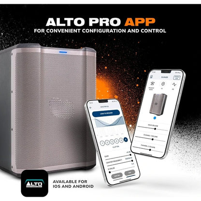 Special Edition Busker - 200W Portable PA Speaker with Rechargeable Battery, Bluetooth, 3-Channel Mixer, Alesis FX, App,