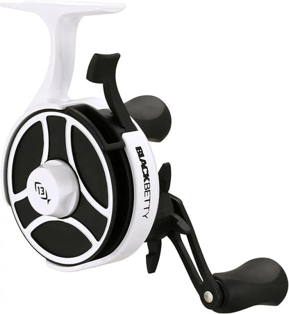 Inline Ice Fishing Reels with FreeFall Trigger System for Precise Depth Control and Durable Graphite Frame