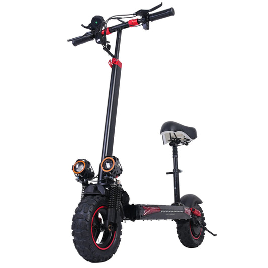 Electric Scooter 1200W Brushless Motor Aluminum Alloy Frame Foldable Waterproof Long Range Battery for Adults 11 Inch