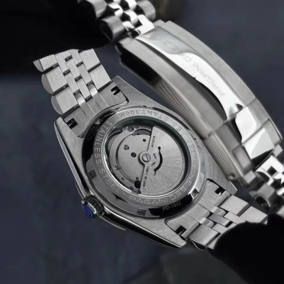 PAGANI DESIGN 2026 New 42MM Men Mechanical Watch Top Brand Luxury Automatic Watch 100M Waterproof Stainless Steel Watch for men