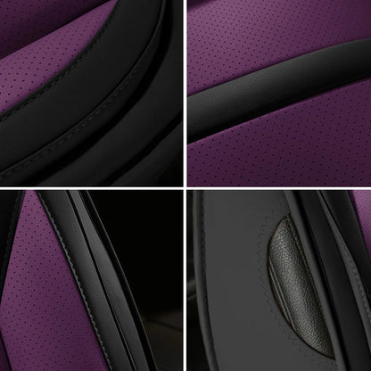 PU Leather Car Seat Covers Full Set,  Fit For Nissan Rogue, Sentra, Altima, Versa, Ariya, Kicks, Murano, Leaf, Maxima