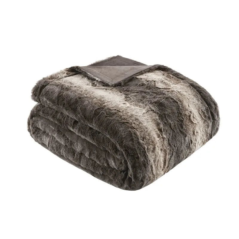 1PC 66x90 Faux Fur Blanket