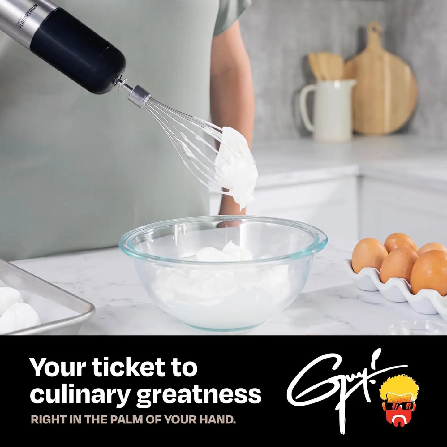 Immersion Blender 400W with DynamicShaft, One-Hand Speed Control for Soups, Sauces, Smoothies, Baby Food – Hand Blender & Electr