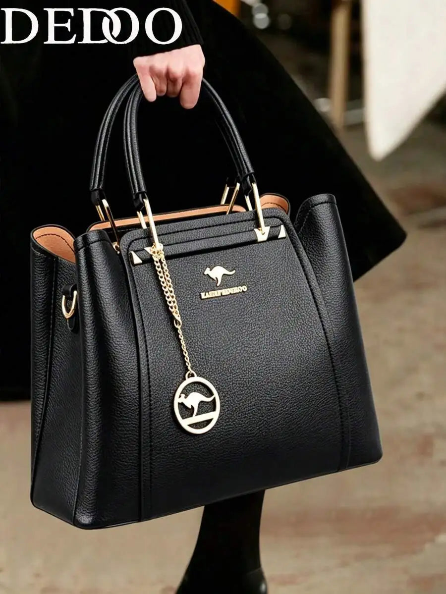 2026 High-Quality Luxury Designer Mother's Day Handbag Large Capacity Solid Color Crossbody Bag