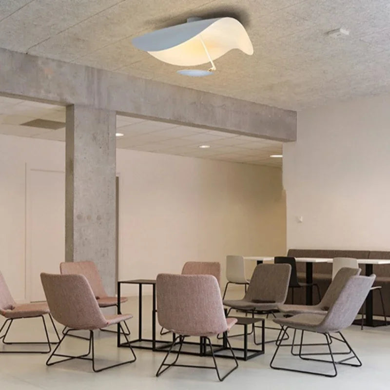 Creative flying hat LED ceiling lamp living room coffee shop hotel bedroom restaurant pendant chandelier indoor lighting decor