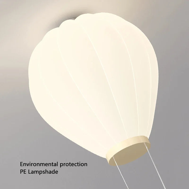 Modern Led Pumpkin Simple Bear Hot Balloon Ceiling Lamp for Child Bedroom Room Desks Home Decor Light Creative Cartoon Luminaire