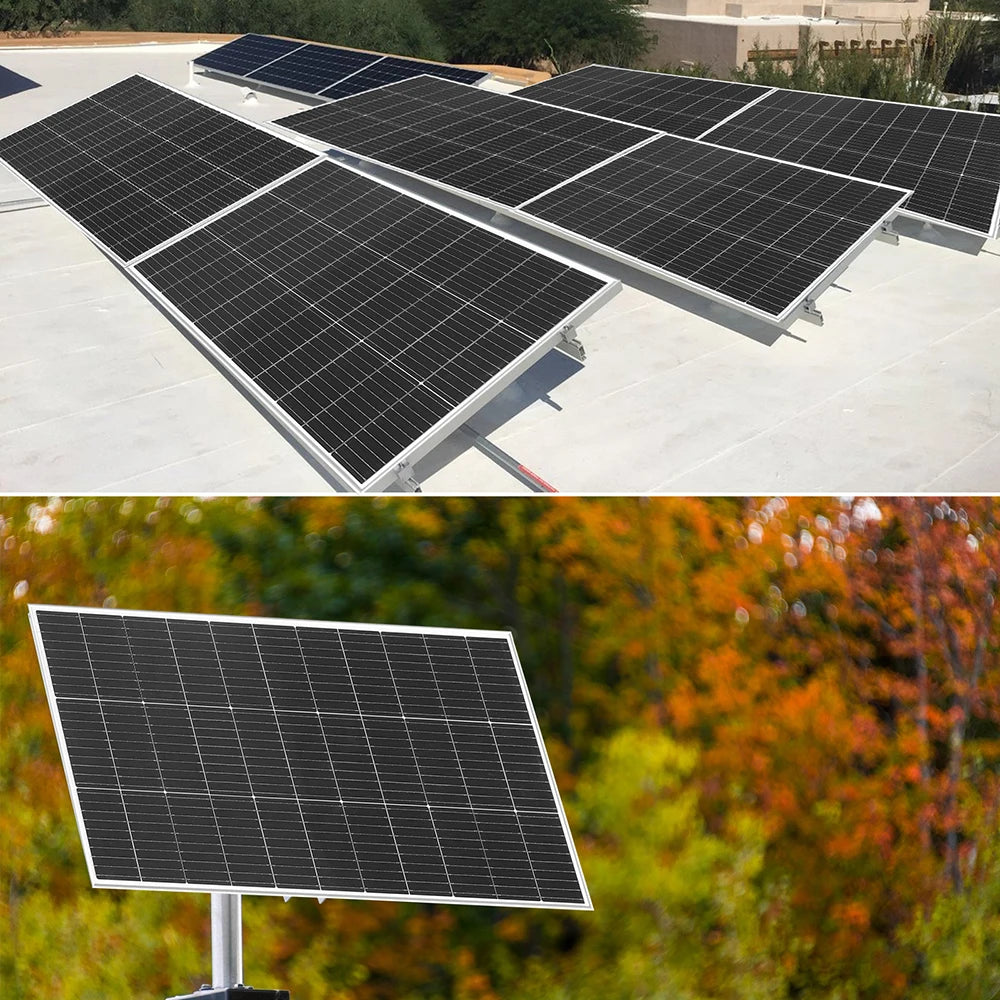 18V Solar Panel 1200W 600W Waterproof Monocrystalline Best Solar Panel 1- 10pcs 120W China Charging Camping RV Boat battery Home
