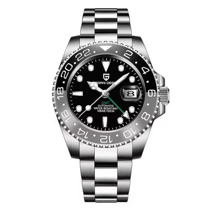 PAGANI DESIGN New V2 40MM GMT Men watch Mechanical Watches Luxury Automatic Watch Men Sapphire waterproof Wrist Watches for men