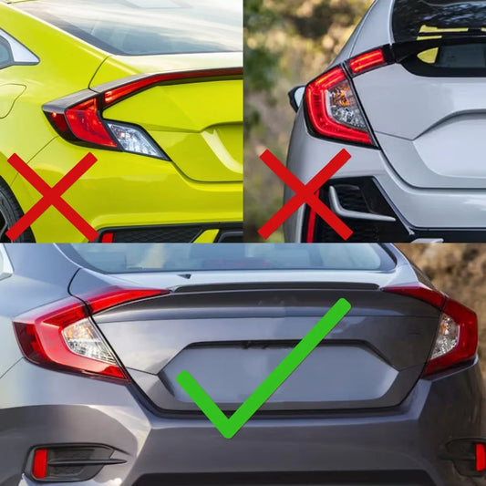 LED Tail Lights For Honda Civic Sedan 2016-2021 10th Gen Saloon Sequential Blinker Rear Lamps Assembly (Not for hatchback Coupe)