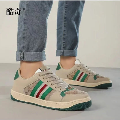 Dirty Shoes Classic Fashion Retro Board for Men Women Comfortable Thick Soled Casual Anti Slip Neutral Sneakers SG8