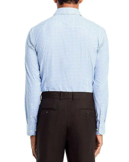 BOSS | Performance Stretch Check Slim Fit Dress Shirt