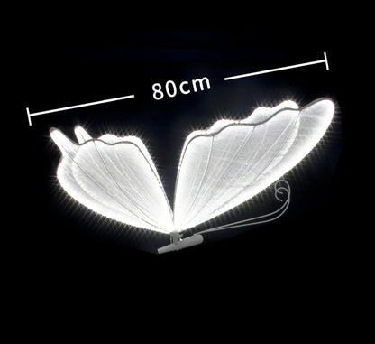Wedding Floor Lamps Butterflies LED Lace Lamp Romantic Creative Hanging Butterfly Road Load Walkway Party Stage Pendant Lights